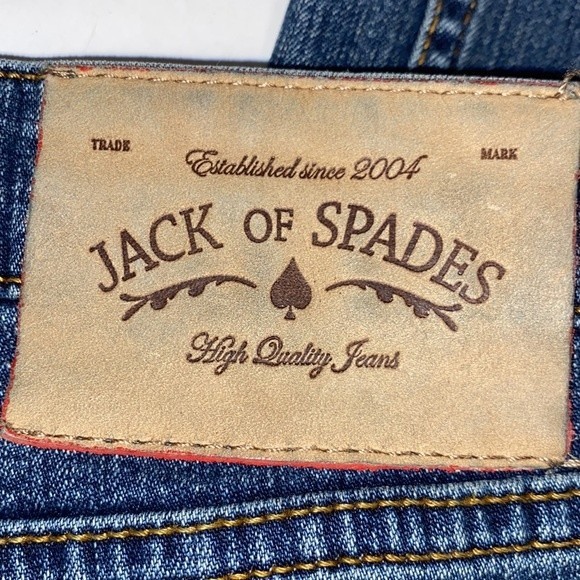 Jack Of Spades High Roller Jeans Stretch #JF4P14M semi-relaxed fit size 36 X 30 - Picture 6 of 16